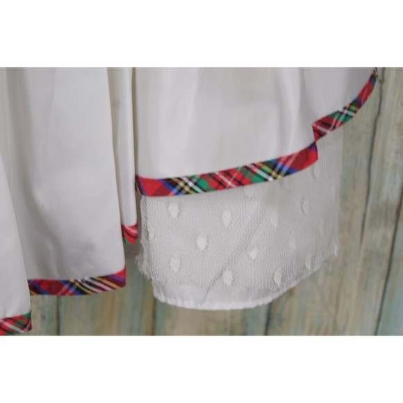 Vintage Bonnie Jean Green Velvet Layered Dress Size 4 Toddler - Picture 7 of 12